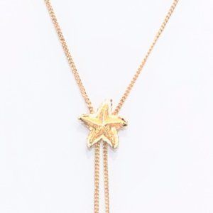 Vintage AVON Gold Starfish Pendant